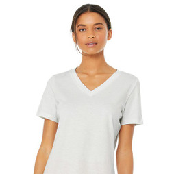 Bella+Canvas 6405 - T-shirt col en V à manches courtes Missy Jersey