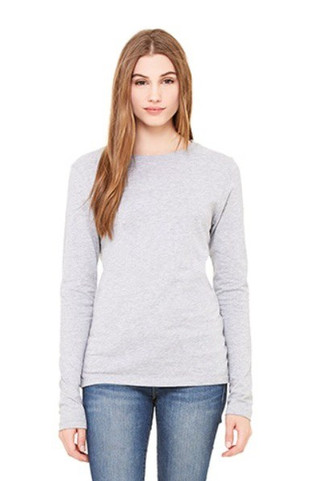 Bella+Canvas 6500 - Womens Jersey Long Sleeve Tee