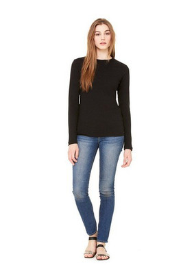 Bella+Canvas 6500 - Women's Jersey Long Sleeve Tee