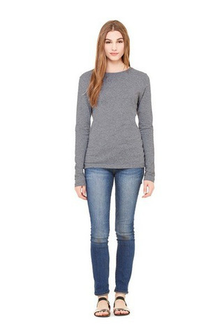 Bella+Canvas 6500 - Womens Jersey Long Sleeve Tee