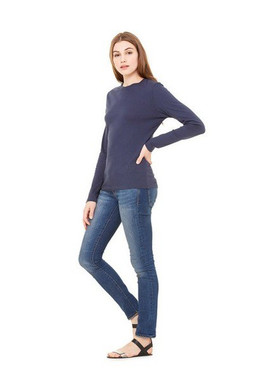 Bella+Canvas 6500 - Womens Jersey Long Sleeve Tee