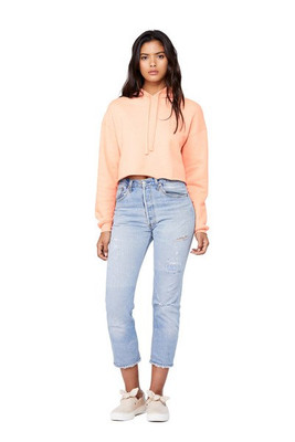 Bella+Canvas 7502 - Women's Cropped Fleece Hoodie