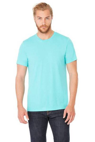 Bella+Canvas 3413 - Remera Unisex de tres materiales manga corta