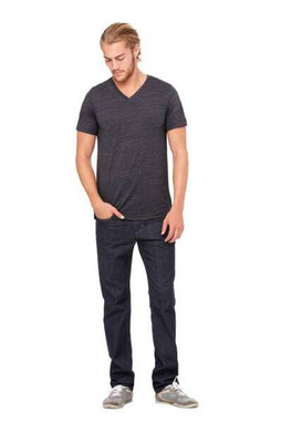 Bella+Canvas 3655 - Camiseta de manga corta y cuello en V