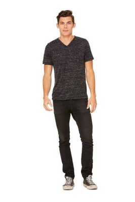 Bella+Canvas 3655 - Camiseta de manga corta y cuello en V