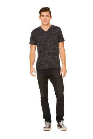 Bella+Canvas 3655 - Jersey Short Sleeve V-Neck Tee