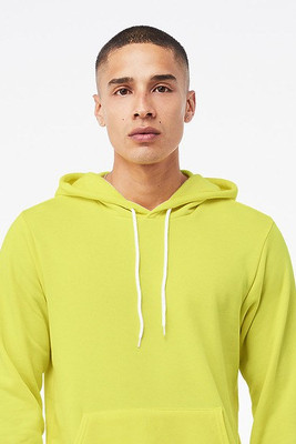 Bella+Canvas 3719 - Unisex Poly/Cotton Hooded Pullover Sweatshirt