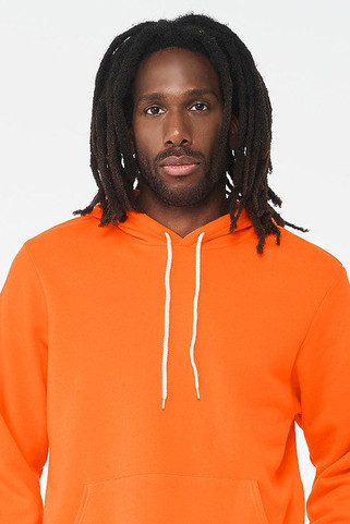 Bella+Canvas 3719 - Unisex Poly/Cotton Hooded Pullover Sweatshirt