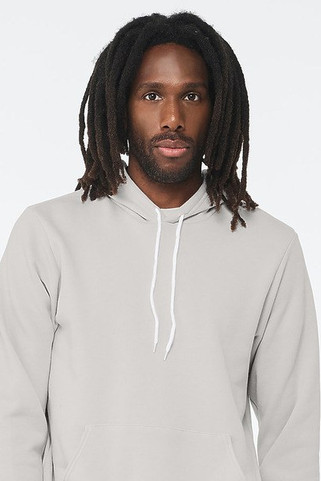 Bella+Canvas 3719 - Unisex Poly/Cotton Hooded Pullover Sweatshirt