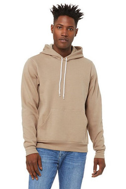Bella+Canvas 3719 - Buzo con capucha de poliéster / algodón unisex