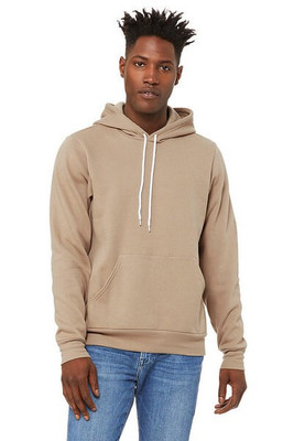 Bella+Canvas 3719 - Unisex Poly/Cotton Hooded Pullover Sweatshirt