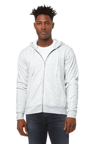 Bella+Canvas 3739 - Veste à Capuche Unisexe en Polycoton Douillet