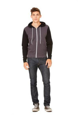 Bella+Canvas 3739 - Veste à Capuche Unisexe en Polycoton Douillet