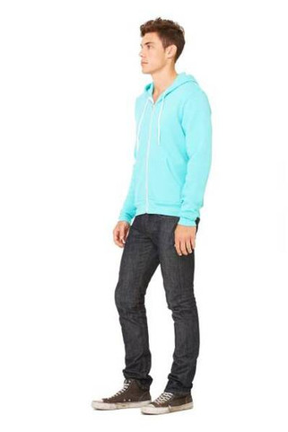 Bella+Canvas 3739 - Veste à Capuche Unisexe en Polycoton Douillet