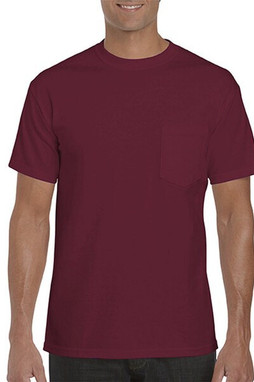 Gildan 5300 - Camiseta de bolsillo de algodón grueso para adultos