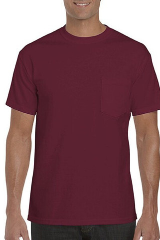 Gildan 5300 - Camiseta de bolsillo de algodón grueso para adultos