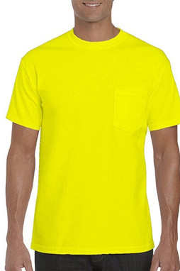 Gildan 5300 - Camiseta de bolsillo de algodón grueso para adultos