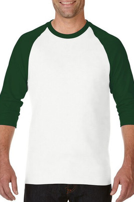 Gildan 5700 - Heavy Cotton Three-Quarter Raglan Sleeve T-Shirt