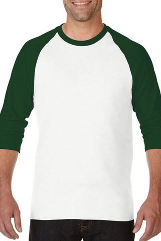 Gildan 5700 - Heavy Cotton Three-Quarter Raglan Sleeve T-Shirt
