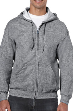 Gildan 18600 - Sweat à Capuche Zippé Confort et Style