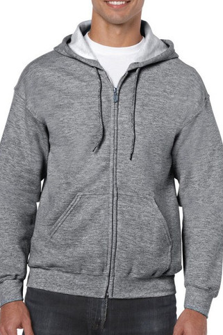 Gildan 18600 - Full Zip Hooded Sweatshirt