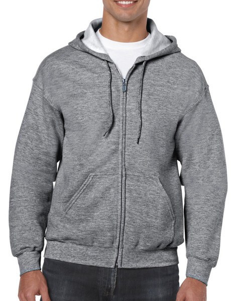Gildan 18600 - Full Zip Hooded Sweatshirt
