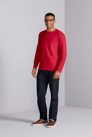 Gildan 64400 - Ultra Soft Long Sleeve Cotton T-Shirt by Gildan