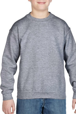 Gildan 18000B - YOUTH CREWNECK SWEATSHIRT 8 oz