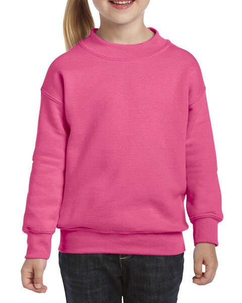 Gildan 18000B - YOUTH CREWNECK SWEATSHIRT 8 oz