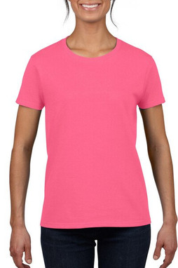 Gildan 2000L - Comfort Fit Ladies T-Shirt with Seamless Collar and Double-Needle Stitching