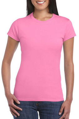 Gildan 64000L - T-shirt ajusté en coton filé à lanneau