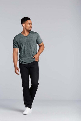 Gildan 64V00 - Premium T-Shirt Soft Style V-Neck Cotton Blend