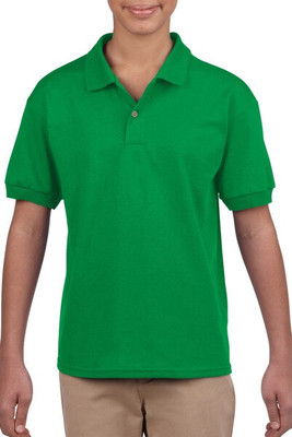 Gildan 8800B - YOUTH S/S JERSEY POLO JUNIOR 6 oz