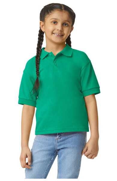 Gildan 8800B - YOUTH S/S JERSEY POLO JUNIOR 6 oz