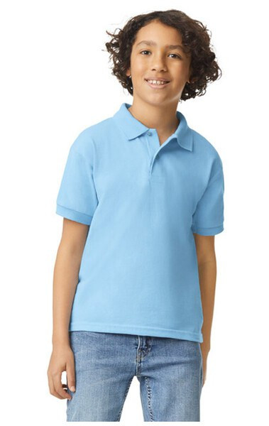 Gildan 8800B - YOUTH S/S JERSEY POLO JUNIOR 6 oz