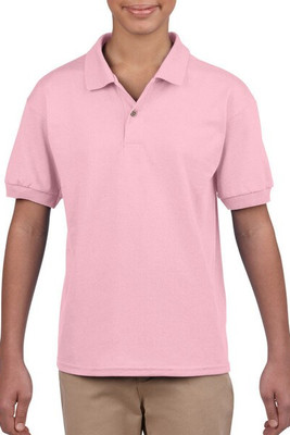 Gildan 8800B - YOUTH S/S JERSEY POLO JUNIOR 6 oz