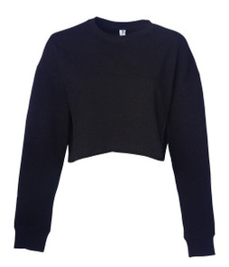 Independent Trading Co. AFX24CRP - Womens Crop Crew Neck Sweatsh