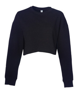 Independent Trading Co. AFX24CRP - Women's Crop Crew Neck Sweatsh