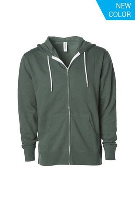Independent Trading Co. AFX90UNZ - Unisex Full-Zip Hooded Sweatshirt
