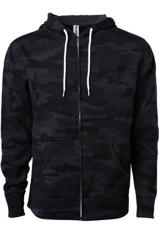 Independent Trading Co. AFX90UNZ - Unisex Full-Zip Hooded Sweatshirt