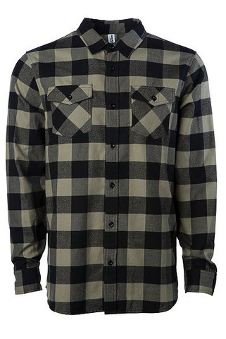 Independent Trading Co. EXP50F - Mens Flannel Shirt