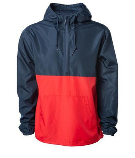 Independent Trading Co. EXP54LWP - Adult Lightweight Pullover Windbreaker Anorak Jacket