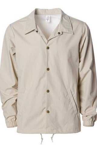 Independent Trading Co. EXP99CNB - Mens Heavyweight Windbreaker Coaches Jacket