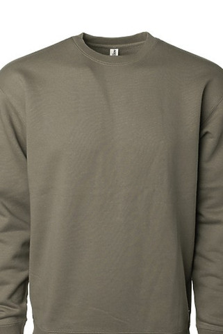 Independent Trading Co. IND3000 - Forro polar grueso de cuello redondo