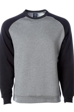 Independent Trading Co. PRM30SBC - Unisex Special Blend Raglan Crewneck Sweatshirt
