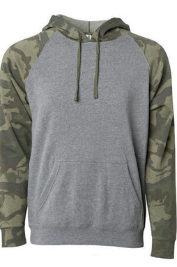 Independent Trading Co. PRM33SBP - Unisex Special Blend Raglan Hooded Sweatshirt