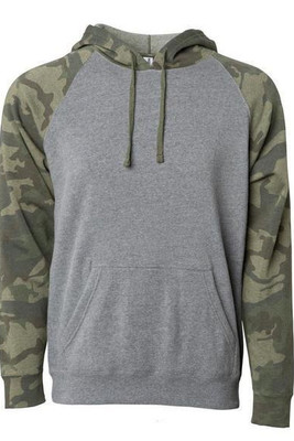 Independent Trading Co. PRM33SBP - Unisex Special Blend Raglan Hooded Sweatshirt