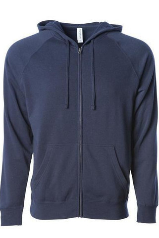 Independent Trading Co. PRM33SBZ - Unisex Special Blend Raglan Hooded Full-Zip Sweatshirt