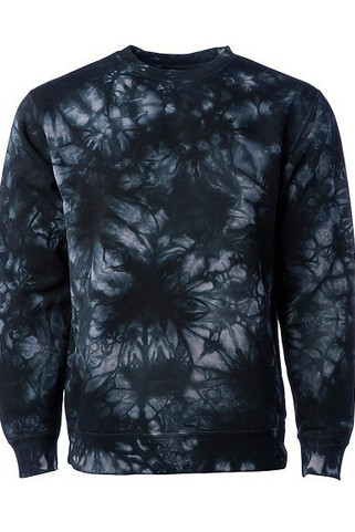 Independent Trading Co. PRM3500TD - Midweight Tie Dyed Crew