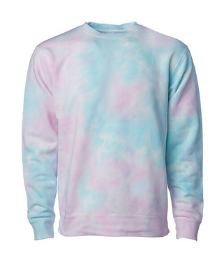 Independent Trading Co. PRM3500TD - Midweight Tie Dyed Crew